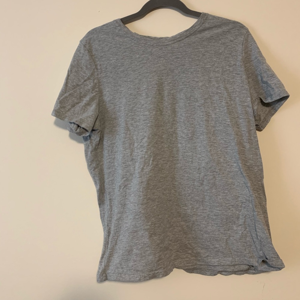 Time & Tru Basic Grey T Shirt